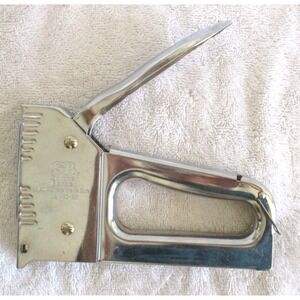 Gardner Bender MSG-301 Low Voltage Staple Gun Chrome Manual Cable Stapler